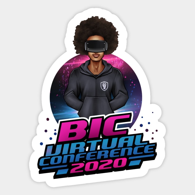 BIC Virtual Conference 2020 Sticker by blacksincyberconference